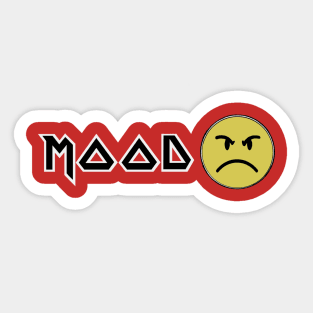 Mood: Mad Sticker